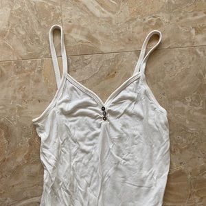 American Eagle White Tank Top